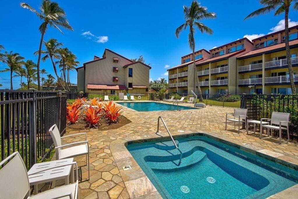1Br Condo At Oceanfront Resort Kapaa Shore كابا المظهر الخارجي الصورة