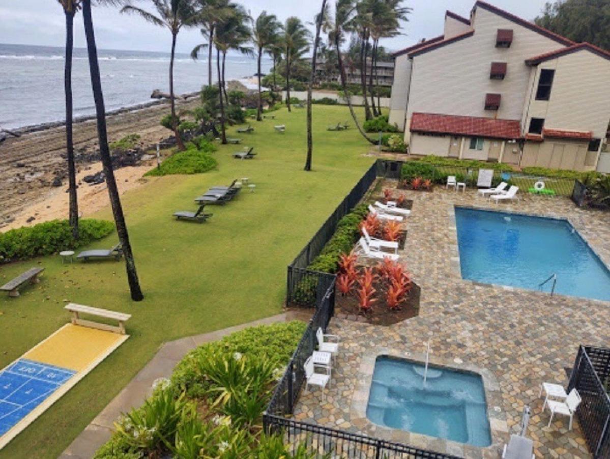 1Br Condo At Oceanfront Resort Kapaa Shore كابا المظهر الخارجي الصورة